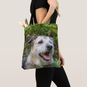 Create Your Own Add 2 Photos Custom Tote Bag