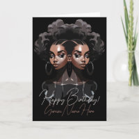Create Your Own African American Queen Gemini