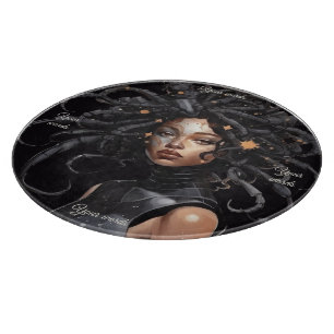 Create Your Own African American Queen Scorpio Cutting Board