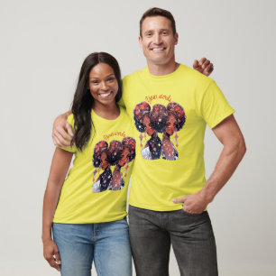 Create Your Own African American Woman Gemini T-Shirt