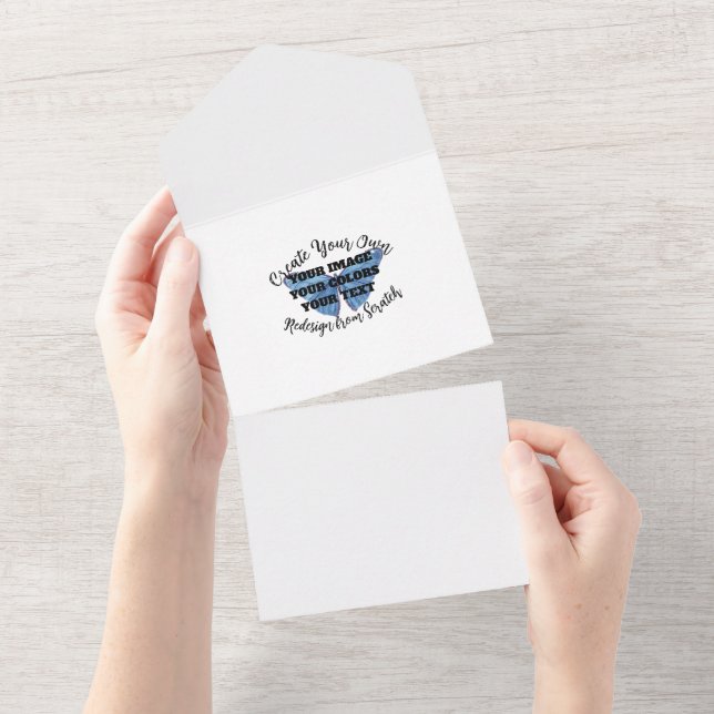 Create Your Own All In One Invitation (Tearaway)