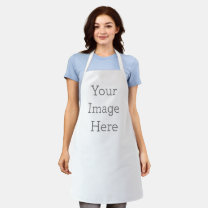 Create Your Own All-Over Print Apron, Medium Apron
