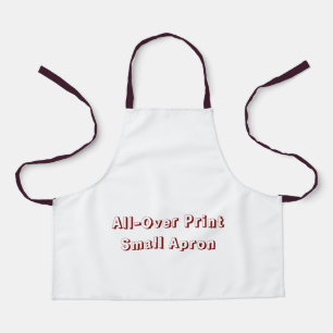 Create Your Own All-Over Print Small Apron