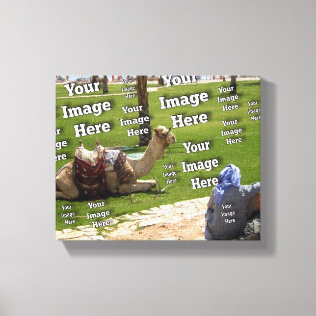 Create Your Own Amazing Image Template Canvas Print (Front)