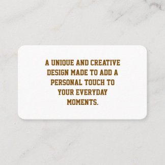 Create Your Own Appointment Card