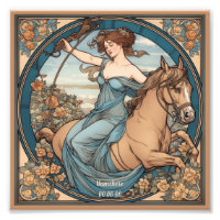 Create Your Own Art Nouveau Sagittarius