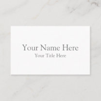 Create Your Own Australian Sized Business Cards