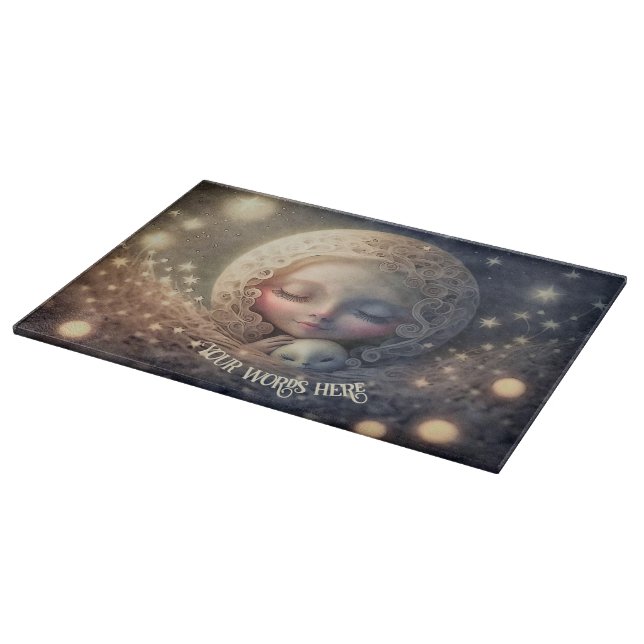 Create Your Own Baby Bird Fairy Cutting Board (Corner)