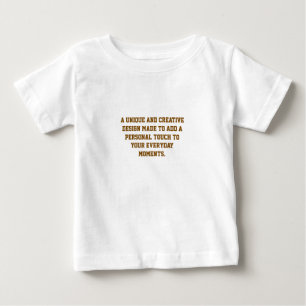Create Your Own Baby Fine Jersey T-Shirt