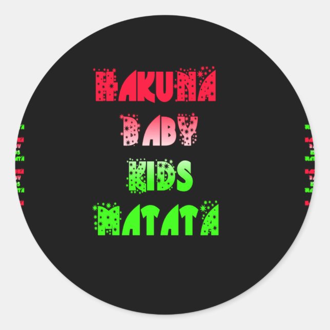 Create your own Baby Kids Gifts  amazing   Classic Round Sticker (Front)