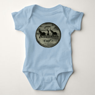 Create Your Own Baby Kids Jungle Life Kenya Safari Bodysuit