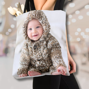 Create your Own Baby Photo Tote Bag