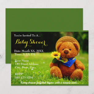 Create Your Own Baby Shower Invitation