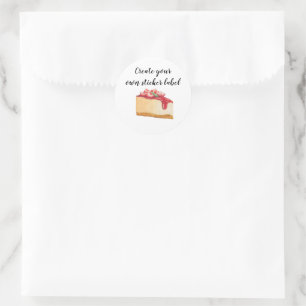 Create Your Own Bakery Sticker Label