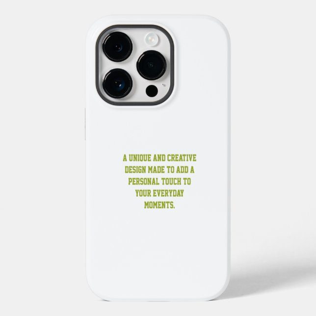 Create Your Own Barely There iPhone 14 Pro Case (Back)