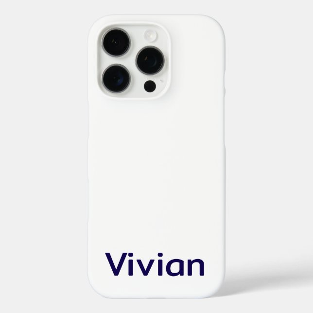 Create Your Own Barely There iPhone 16 Pro Case (Back)