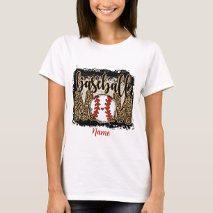 Create Your Own Baseball Mum T-Shirt
