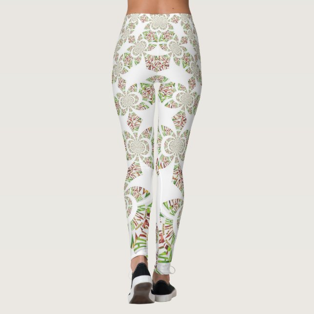 Create your own Basic Hakuna Matata Cloth floral Leggings (Back)
