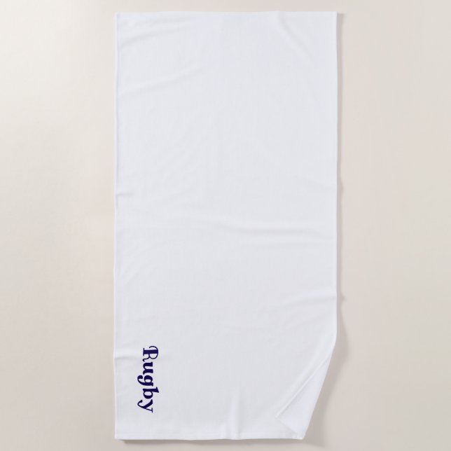 Create Your Own Beach Towel (Front)