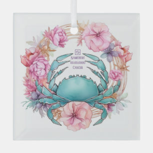 Create Your Own Beautiful Cancer Zodiac Glass Tree Decoration