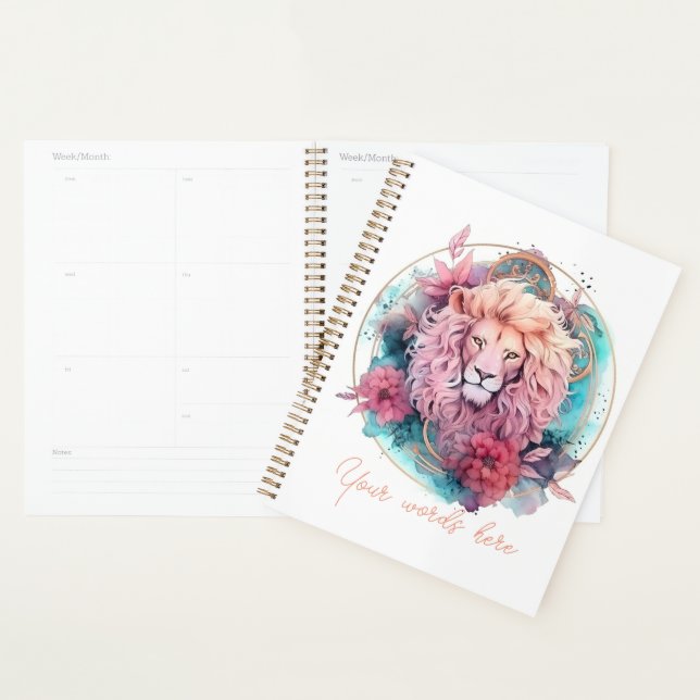 Create Your Own Beautiful Leo Zodiac Planner (Display)