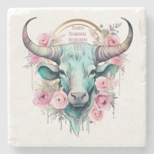 Create Your Own Beautiful Taurus Zodiac Stone Coaster