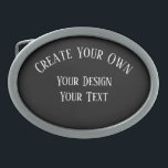 Create Your Own Belt Buckle<br><div class="desc">Personalise this product by adding your own text or redesign entirely from scratch by replacing our image with your own!

Visit Creative Negatives on Zazzle to view our entire collection of custom gifts,  event supplies,  wall art and more.</div>