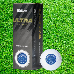 Create Your Own Best Boss Monogram Golf Balls