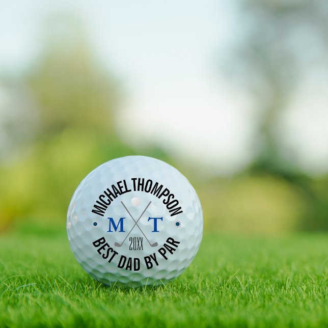 Create Your Own Best Dad Monogram Golf Balls (Create Your Own Best Dad Monogram Golf Balls)