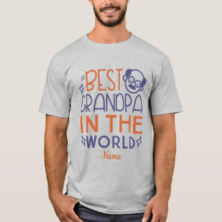 Create Your Own Best Grandpa in The World T-Shirt