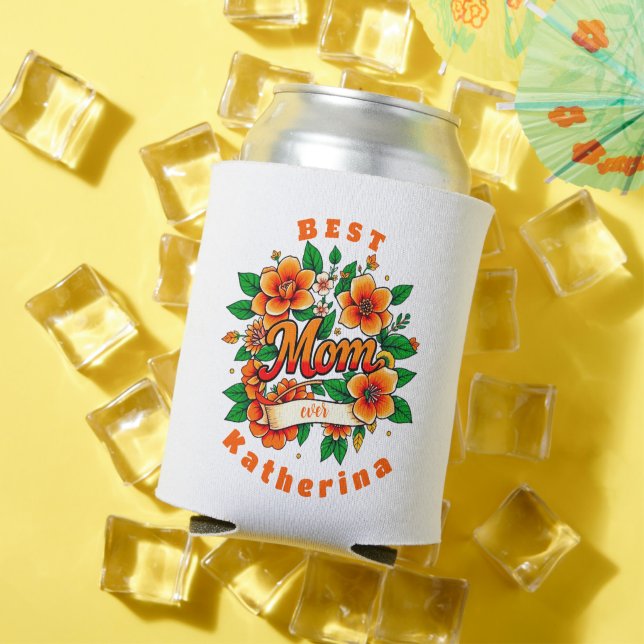 Create your own Best Mum Ever  Can Cooler (In Situ Summer)