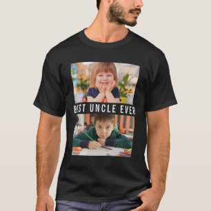 Create Your Own Best Uncle Ever 2 Photo Collage T-Shirt