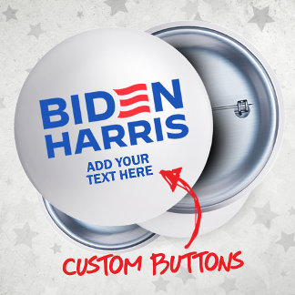Create Your Own Biden Harris 2024 3 Cm Round Badge