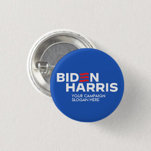 Create Your Own Biden Harris 2024 3 Cm Round Badge