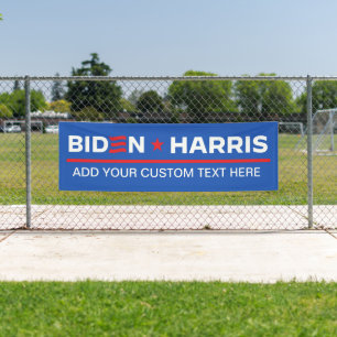 Create Your Own Biden Harris 2024 Banner