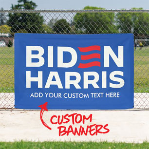 Create Your Own Biden Harris 2024 Banner