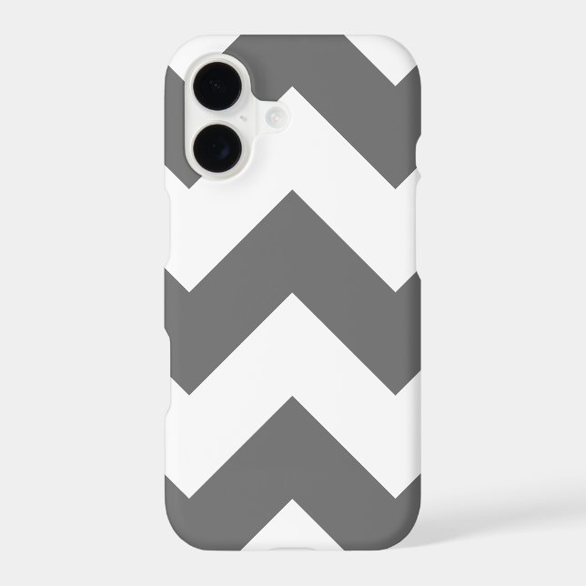Create Your Own Big Charcoal Zigzag Pattern (Back)