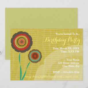 Create Your Own Birthday Party Invitation