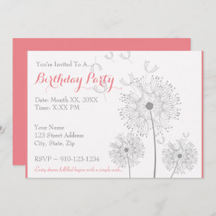 Create Your Own Birthday Party Invitation