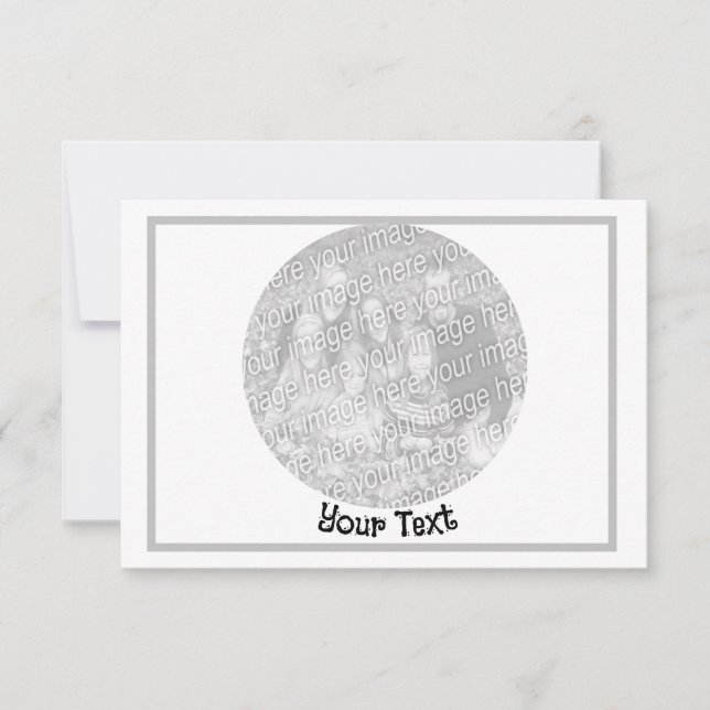 Create Your Own Birthday Thank You Card (Front)