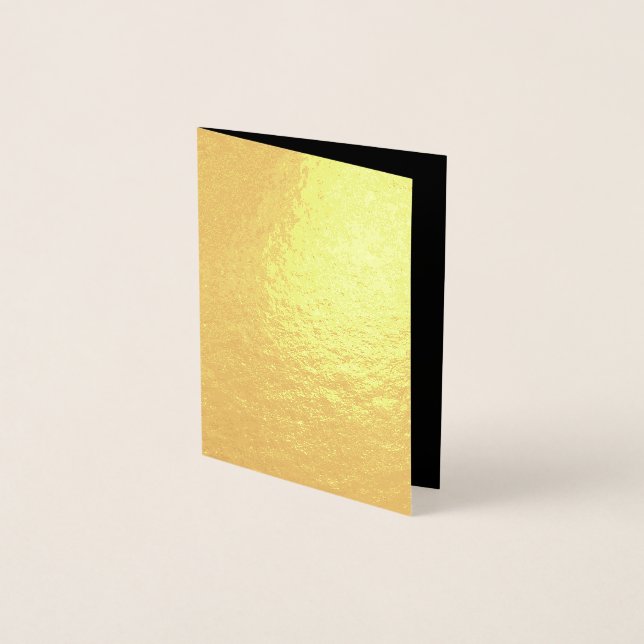 Create Your Own Black Custom Design Holiday Card (Front)