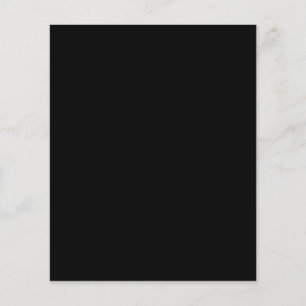 Create Your Own Black Custom Design Holiday Card