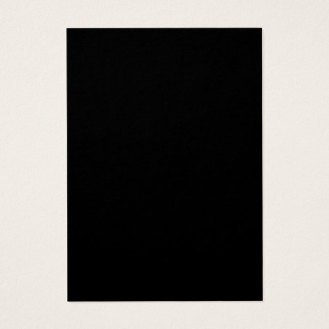 Create Your Own Black Custom Design Holiday Card (Front)
