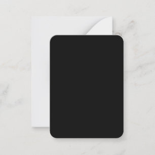 Create Your Own Black Custom Design Holiday Card