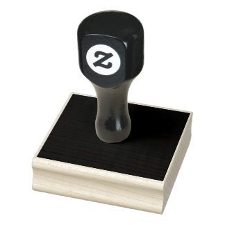 Create Your Own Black Custom Design Holiday Card Rubber Stamp