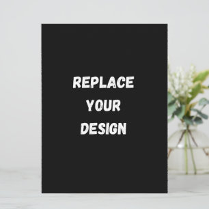 Create Your Own Black Custom Design Menu