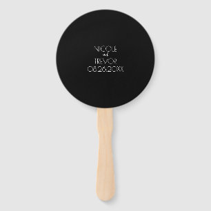 Create Your Own - Black Hand Fan