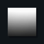 Create Your Own Black Ombre Canvas Print<br><div class="desc">You can choose your favourite colour to coordinate with the ombre background.</div>