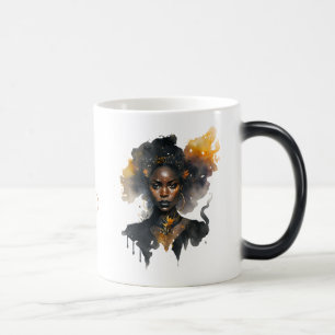 Create Your Own Black Witch Magic Mug