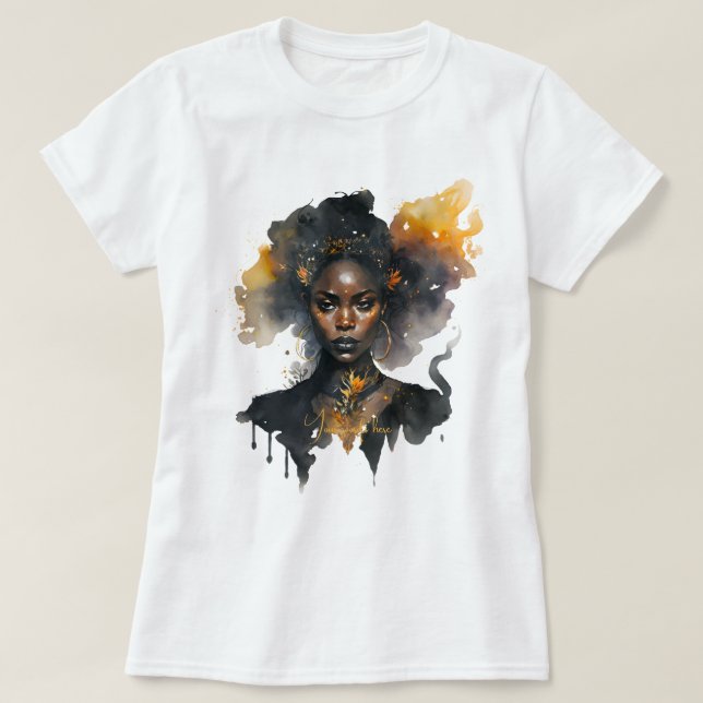 Create Your Own Black Witch T-Shirt (Design Front)